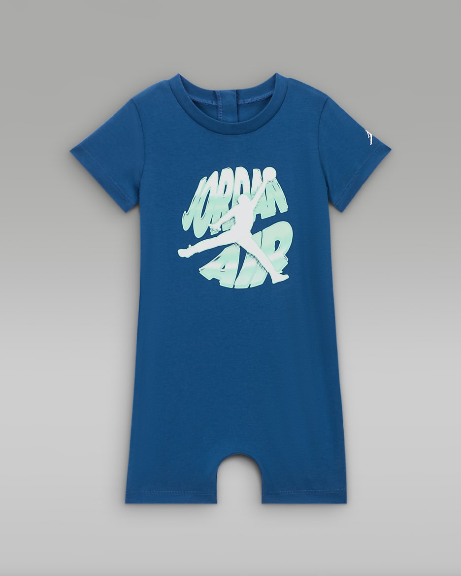 Jordan Air Stacked Baby 12 24M Romper